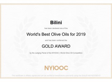 NYIOOC 2019 - Gold Award