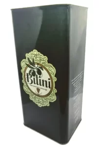 5-litarsko pakiranje ulja Bilini maslinovo ulje limenka