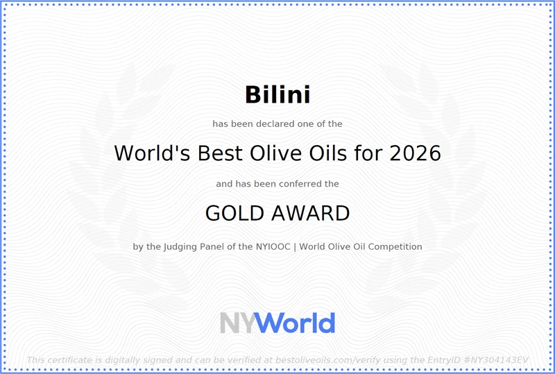 NYIOOC Auszeichnung Bilini achtes Gold in New York